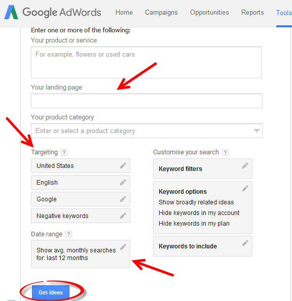 Google-Keyword-Planner-Keyword-Search