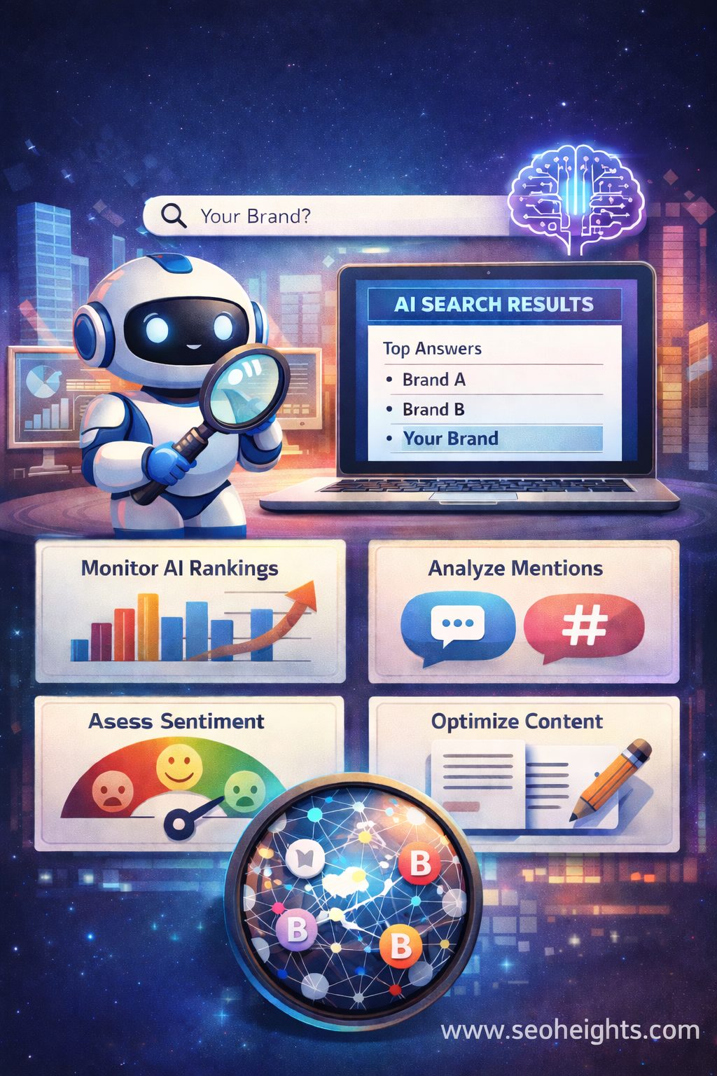 A Complete Guide to Tracking Brand Visibility in AI Search - Seoheights