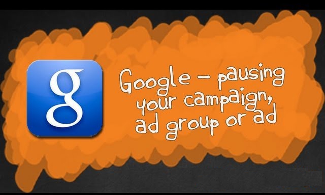 pause and resume google adwords ads